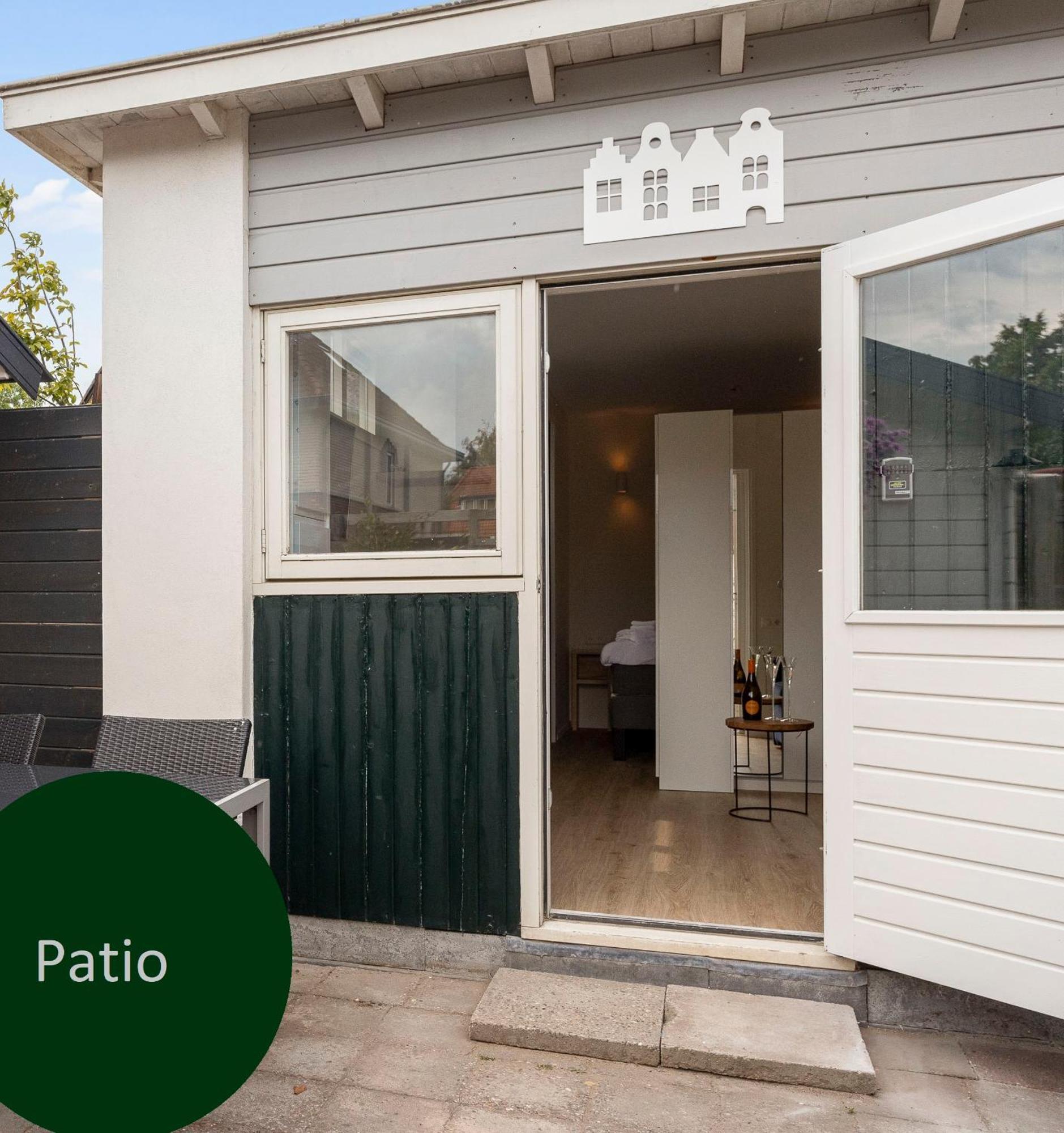 Studio Baarn With Patio, Airco, Pantry, Bedroom, Bathroom, Privacy - Amsterdam, Utrecht Exteriör bild